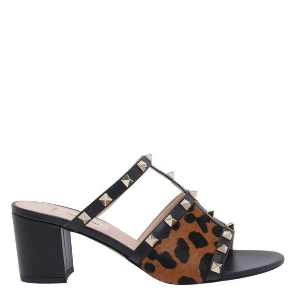 Valentino Garavani Women Rockstud Slider Sandals